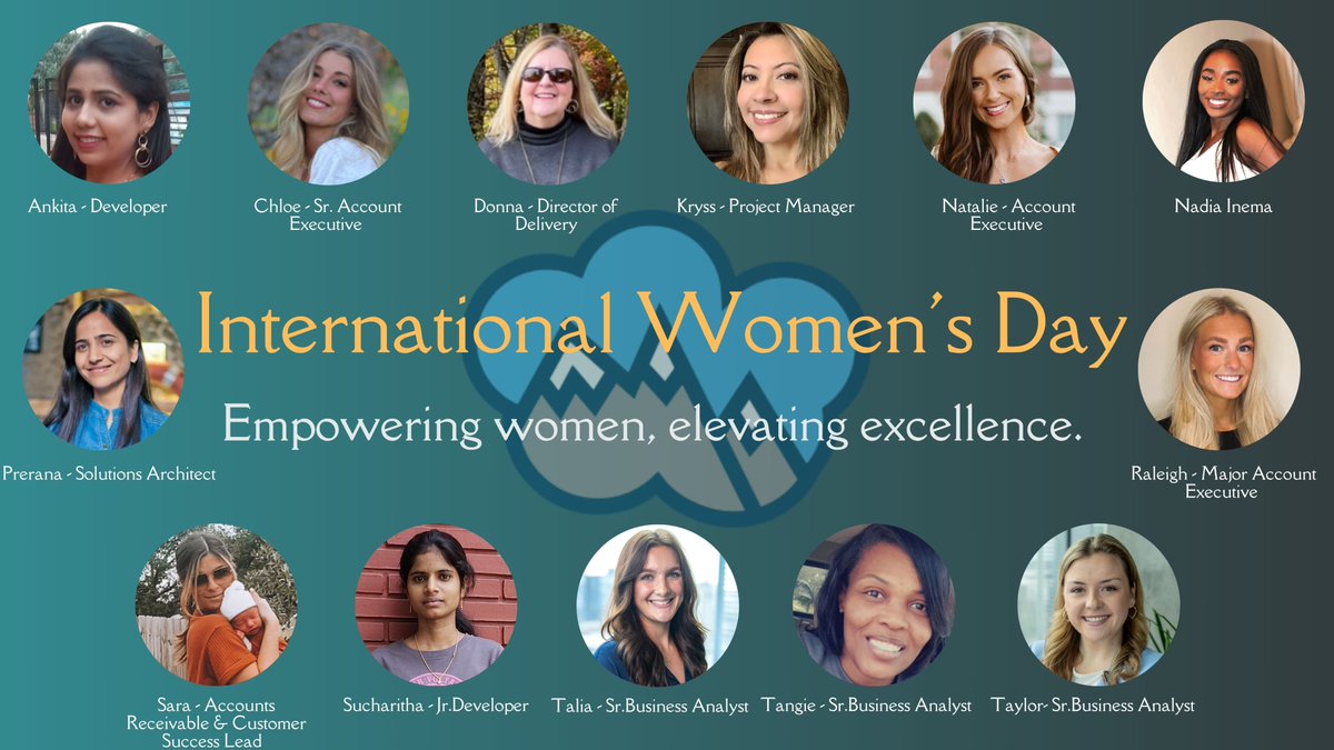 CrossPeakLLC's tweet photo. Happy International Women's Day! 🌟 Celebrating the incredible women at #CrossPeakSolutions and beyond, shaping the future of Salesforce development and fostering diversity in tech. Cheers to all! #IWD2024 #DiversityInTech https://t.co/IITJEBi4Uf