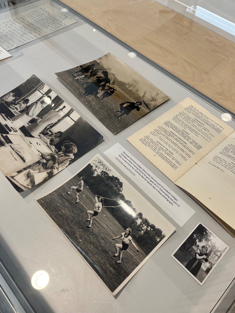 LSBULibrary's tweet photo. 📢It's #InternationalWomensDay 
Have you seen the @LSBUArchives display? This display contains items from LSBU's Archives which show some aspects of women's history at LSBU.
📍Southwark Campus Library, Level 02, LSBU Hub https://t.co/4QjdDeDEUr