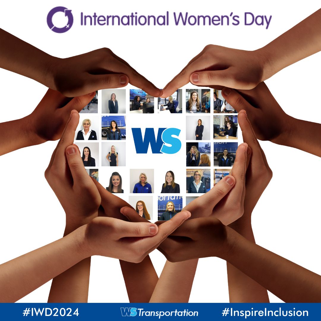 Today, we celebrate the strength, resilience, and achievements of women worldwide. At WS, we're proud to have a team that includes inspiring women who play a crucial role in driving our success.

Happy International Women’s Day from us all at WS Transportation.