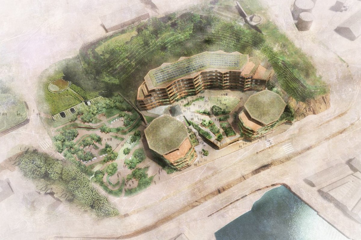 Our landscape-led residential scheme for South Hill, St Hellier in Jersey has been approved. fcbstudios.com/practice/explo… #housing #community #jersey
