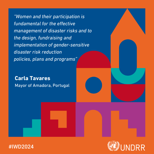UNDRR_ECA's tweet photo. 🌍On this International Women's Day, we celebrate the diverse women that are leading efforts to build #ResilienceForAll in our region

#IWD2024 #WINDRR #MCR2030 

@Amadora_Cidade https://t.co/fuHUCHSs3I