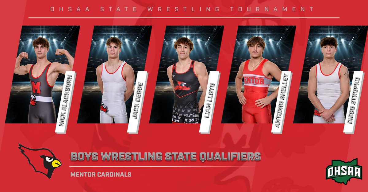 Good luck to our boys wrestlers in this weekend's state tournament! #onceacard #thestandard