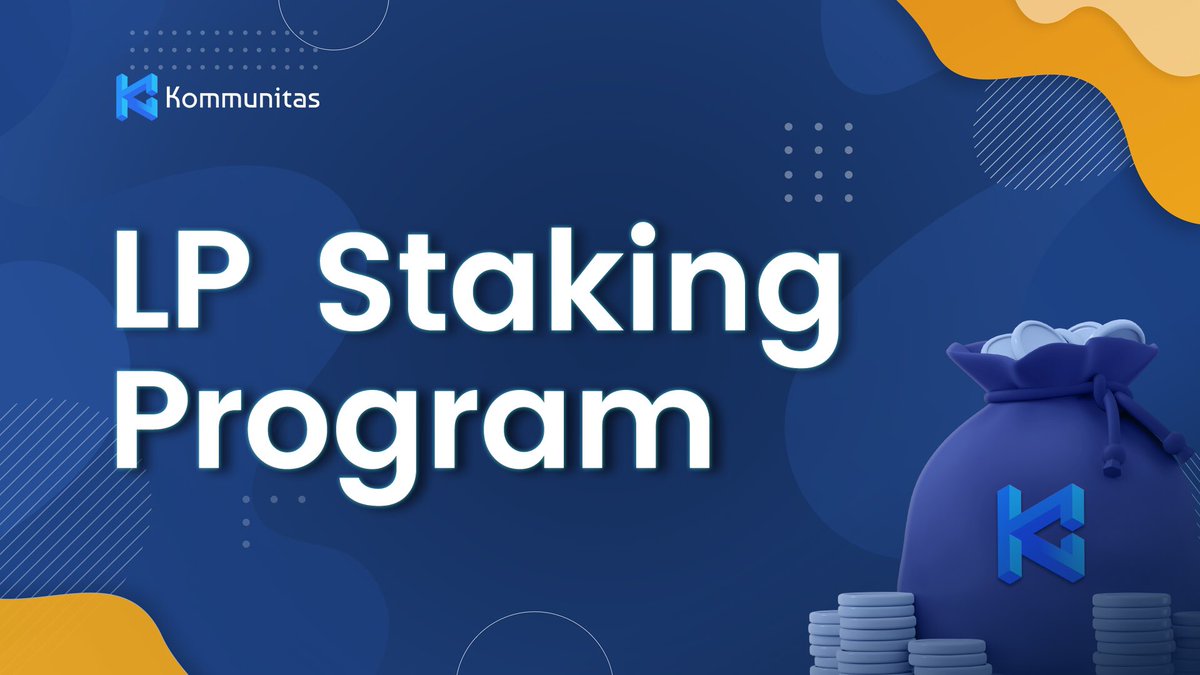 kommunitasnet's tweet photo. 🚀 New Launch Alert for $KOMmunity! 

🎉 We're excited to introduce the LP #Staking Program, aimed at boosting liquidity and rewarding our community in big ways! Get ready to elevate your $KOM game!

📝 Highlights:
- Enhanced #Liquidity 🌊: Dive into our new Liquidity Pool on Quickswap V2 for smoother $KOM trades.
- Awesome Benefits for LP Stakers 🎁:
  • Increased #IKO Allocations 📈: More benefits for those staking both $KOM and LP tokens.
  •  Monthly #Revenue Sharing 💸: Enjoy 5% revenue sharing, just like our top stakers.
  • Free Tokens & Fee #Earnings 🪙: Long-term #investment perks and earnings from trading fees.

📚 Dive Deeper here: https://t.co/7lFNj84nOH

Join the Revolution! 🌟
This program isn't just an initiative; it's a commitment to our community's empowerment. By joining, you're not just enhancing #liquidity; you're securing substantial rewards.

$KOM #Kommunitas #Cryptocurrency #Blockchain #Stake #Decentralization #earn #liquidityproviders