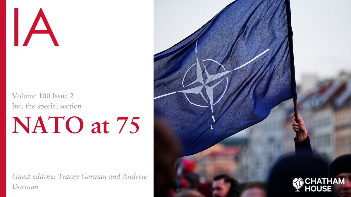 International Affairs (@iajournal_ch) on Twitter photo In this introduction, guest editors <a href="/tcgerman/">Tracey German</a> and <a href="/AndrewDormanIA/">Andrew Mark Dorman</a> highlight 3️⃣ themes of the special section:
📌 Traditional NATO debates
📌 NATO in post-Cold War World
📌 NATO and international order
Read #openaccess here: doi.org/10.1093/ia/iia… In this introduction, guest editors <a href="/tcgerman/">Tracey German</a> and <a href="/AndrewDormanIA/">Andrew Mark Dorman</a> highlight 3️⃣ themes of the special section:
📌 Traditional NATO debates
📌 NATO in post-Cold War World
📌 NATO and international order
Read #openaccess here: doi.org/10.1093/ia/iia…