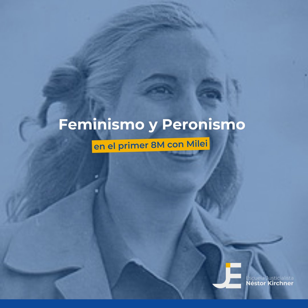 EJNKar's tweet photo. » Feminismo y Peronismo en el primer #8M con Javier Milei de presidente. https://t.co/eWItJbHKP1