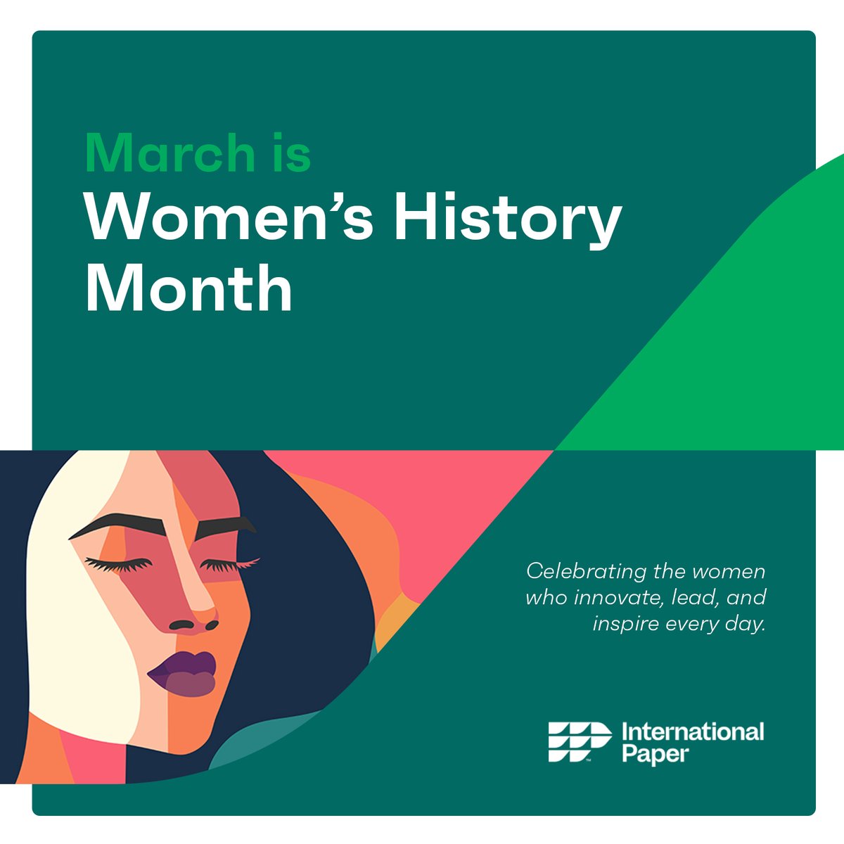 IntlPaperCo's tweet image. At International Paper, we dedicate the month of March to the women who lead, innovate, and inspire every day. As March 8 marks International Women's Day, we want to celebrate the remarkable achievements of women around the world! 
#IWD2024 #InternationalPaper #ProudToBeIP