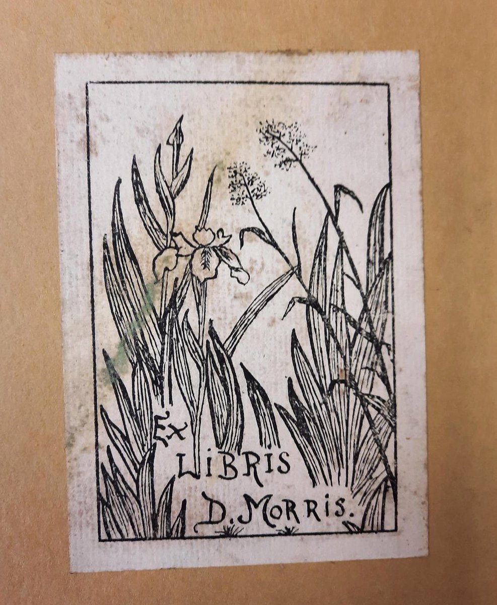 Many of our books were donations from the private collections of scientists associated with Kew. We love finding #bookplates like these, which remind us of their provenance. What image would you choose for your own personalised bookplate? #ExLibris #rarebooks