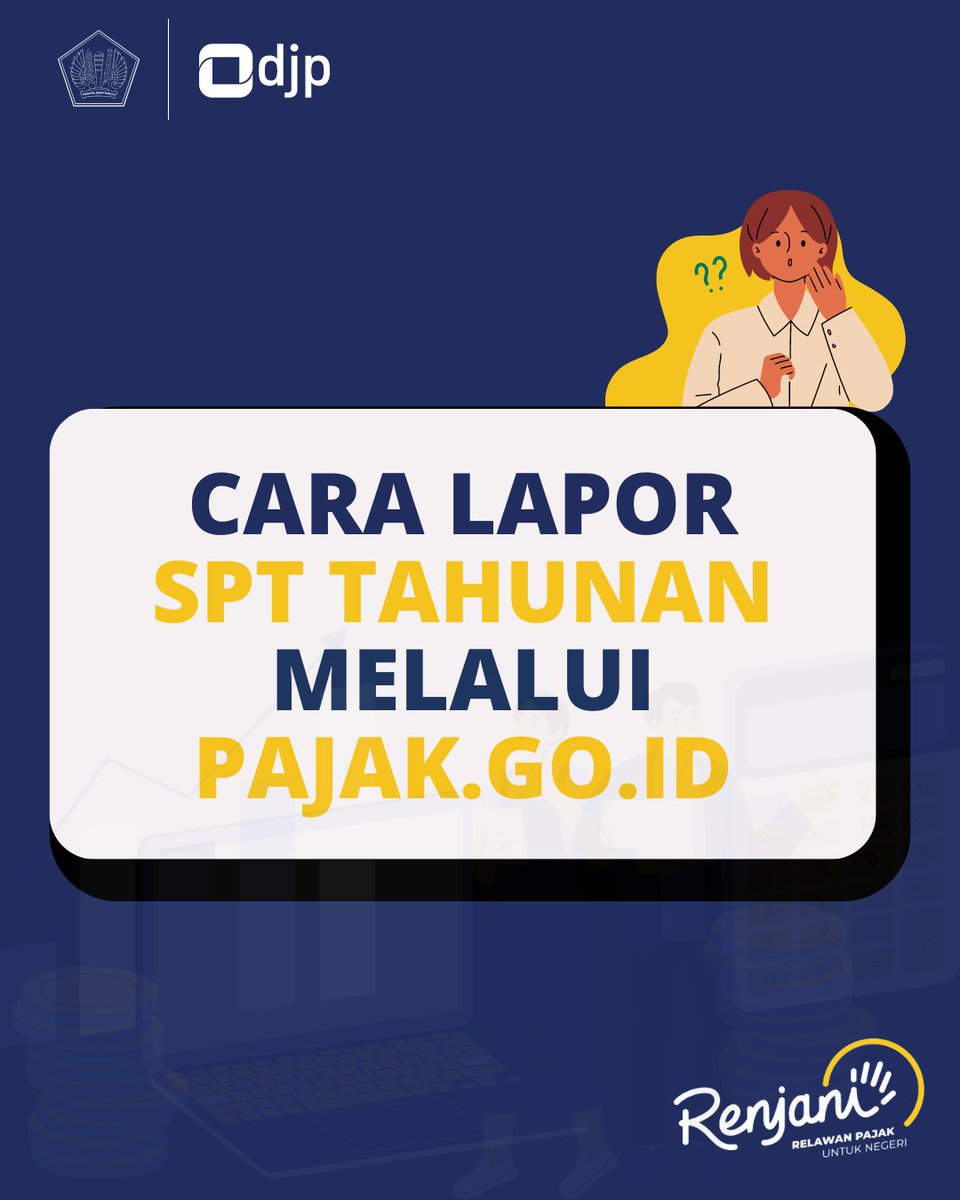 npus16's tweet photo. Bingung cara lapor SPT Tahunan?

Yuk intip tata caranya dan segera akses https://t.co/3xi0aYWK1a untuk Lapor SPT Tahunan dengan cepat dan praktis.

#renjanimengabdi #renjanijateng2 #niknpwp https://t.co/X6xx2FnmEv