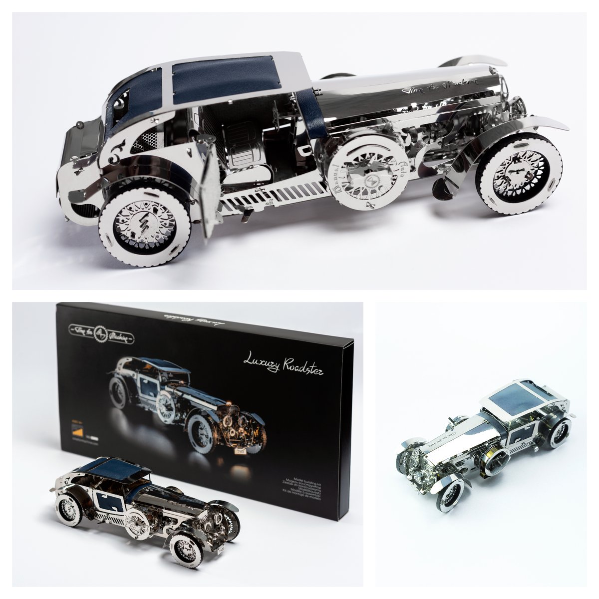Time4machine_de's tweet image. Der #Frühling ist da und es ist Zeit für eine Spritztour in unserem luxuriösen #Roadster von @Time4machine_de  🌸🚗 Erleben Sie handgefertigte Eleganz und technische Raffinesse auf höchstem Niveau. Besuchen Sie time4machine.de/products/luxur…
 #Frühling #Luxusauto #diy #Metallbausatz #3d