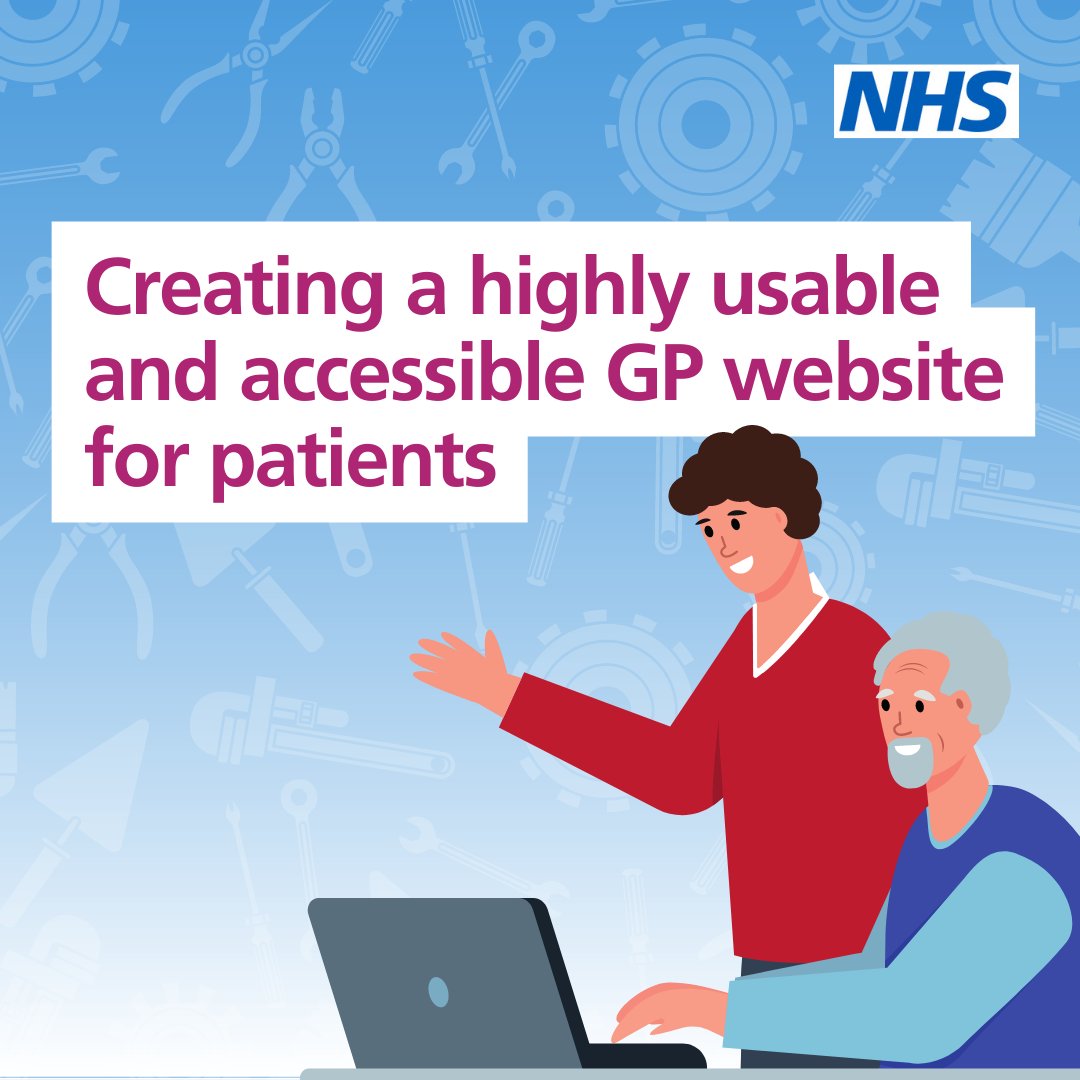 🖥️ GP websites are the front door to NHS care for many patients. This guidance can help improve online journeys into #GeneralPractice to ensure patients go to the correct place for their needs. Ready to click with your patients? Learn more: england.nhs.uk/long-read/crea…