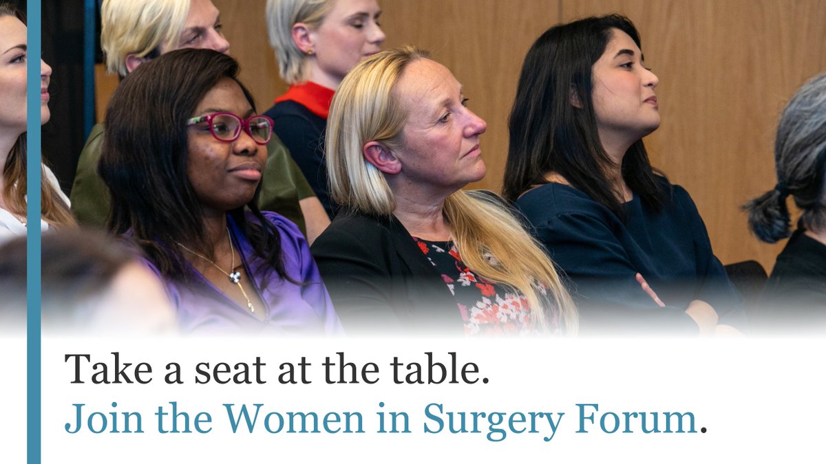 Are you passionate about bringing women into the heart of the College and surgery? 💗 We are recruiting three roles on our WinS Forum. If you’re a medical student, specialty trainee, consultant, or SAS surgeon, apply by 15 April: ow.ly/tgyS50QOyGG