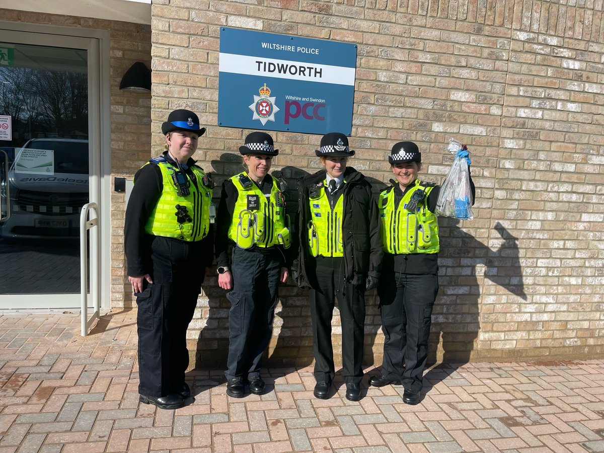 You may have seen Police and Crime Commissioner Philip Wilkinson with Chief Constable Catherine Roper and officers on weapon sweeps this week. By regularly conducting these searches we are making Wiltshire a safer place to live, work and visit. #MakingWiltshireSafer