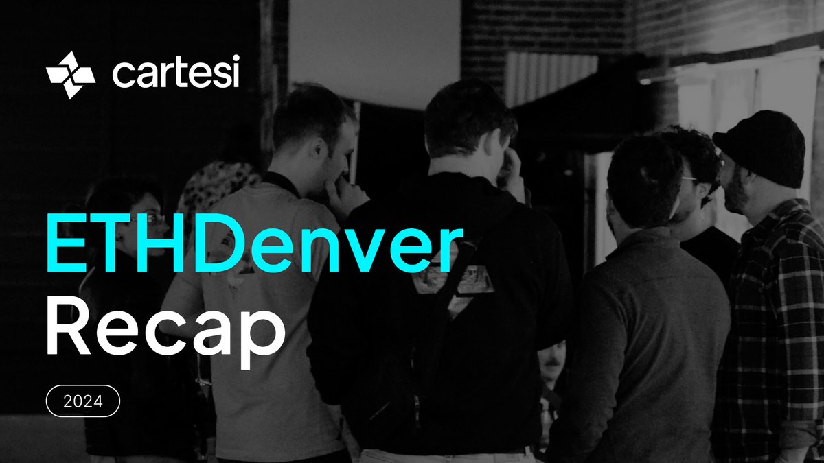 cartesiproject's tweet image. Hope everyone managed to rest up after the craziness that was #ETHDenver2024! Let's recap it together 👇

cartesi.io/blog/ethdenver…

From hosting a cocktail night with @EspressoSys, and a game night with @rives_io &amp;amp; @WASD_0x, to connecting with other leading projects in the space