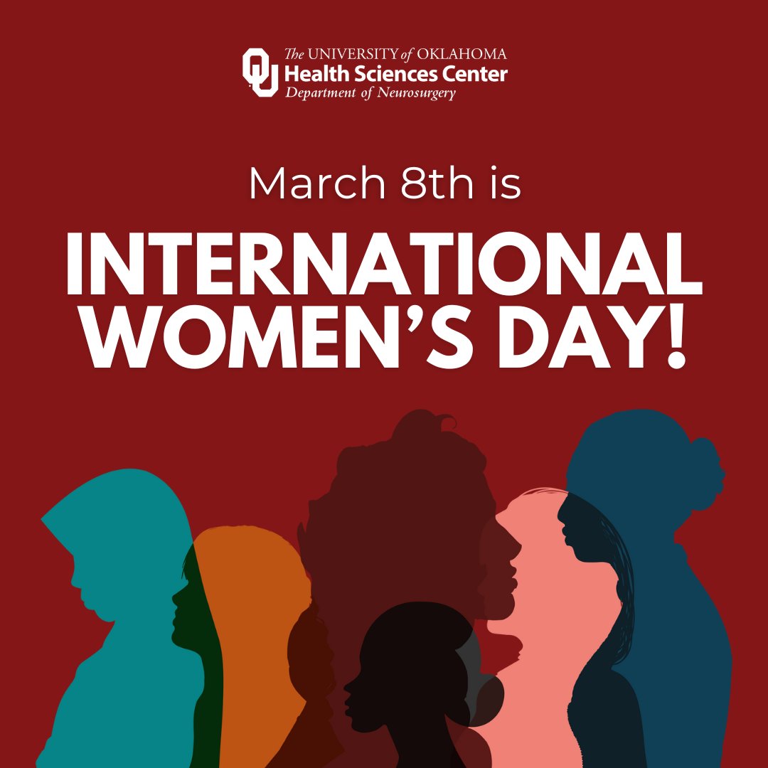 Happy International Women's Day! Today, we celebrate our female neurosurgeons, residents, patients, family members, friends, peers, and community members!