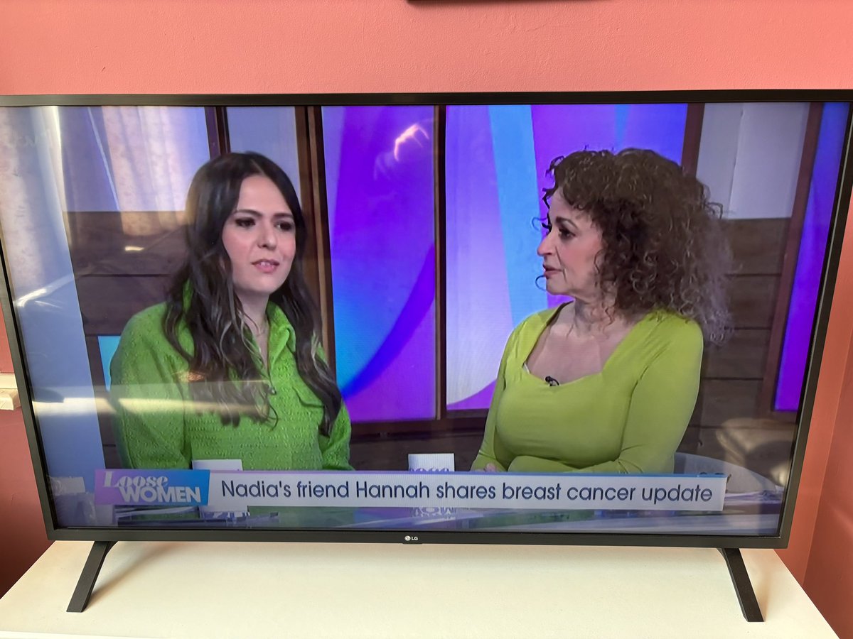 Thank you to @loosewomen, @kayeadams, @nadiasawalha, and @Hannah_JG1 for discussing our #EnhertuEmergency campaign. You can still add your name to the 83,000 people who have already signed! action.breastcancernow.org/enhertu-emerge…