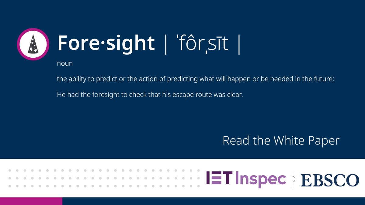 EBSCO's tweet photo. Explore emerging developments in the field of #engineering, #physics, and beyond with @theIET’s database, #Inspec.
Read more in the whitepaper: https://t.co/EbOD42DooY #ResearchDatabase https://t.co/1fdqlG9tSn