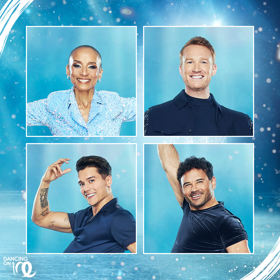 The final four 💙 Join us this Sunday at 6.25pm to find out who will be crowned the champion! ✨ #DancingOnIce