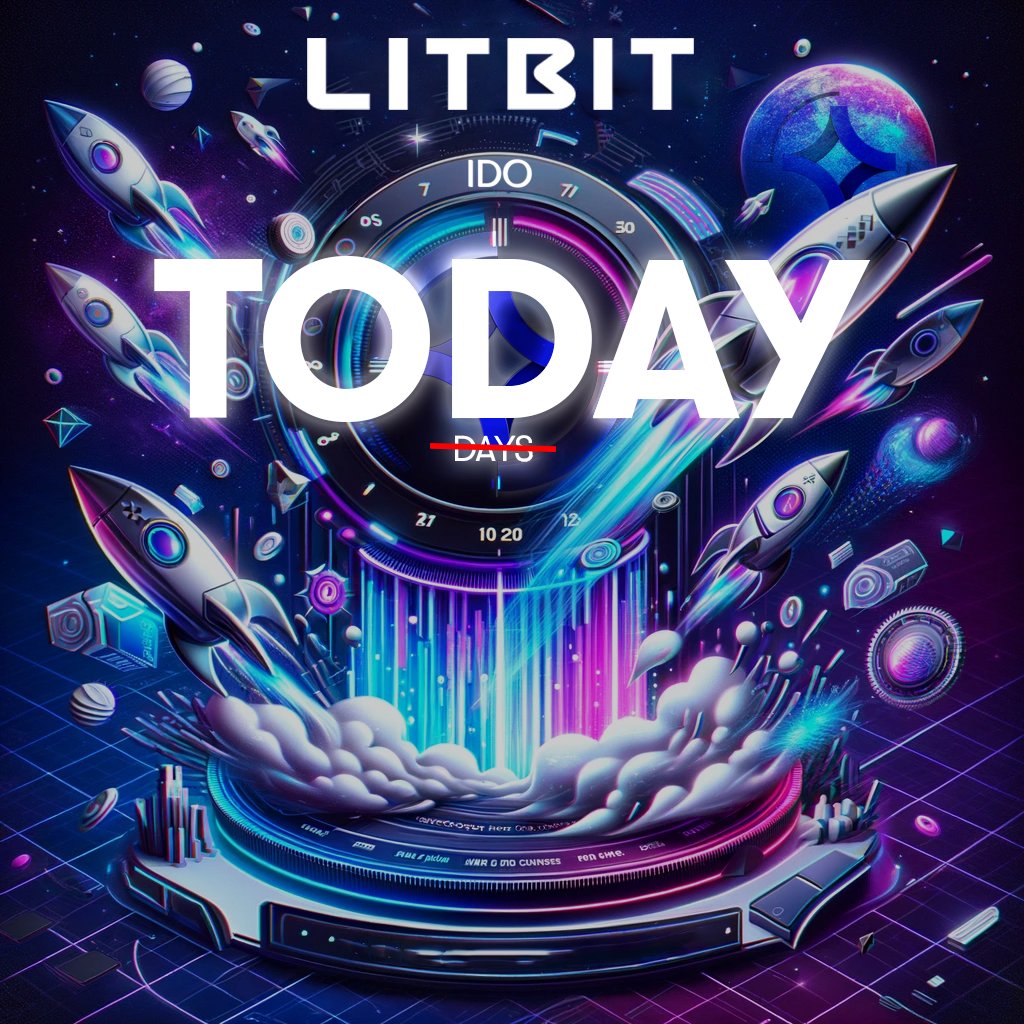 ⏰ Today's the day! Keep your eyes peeled - the #LitBitIDO goes LIVE today!