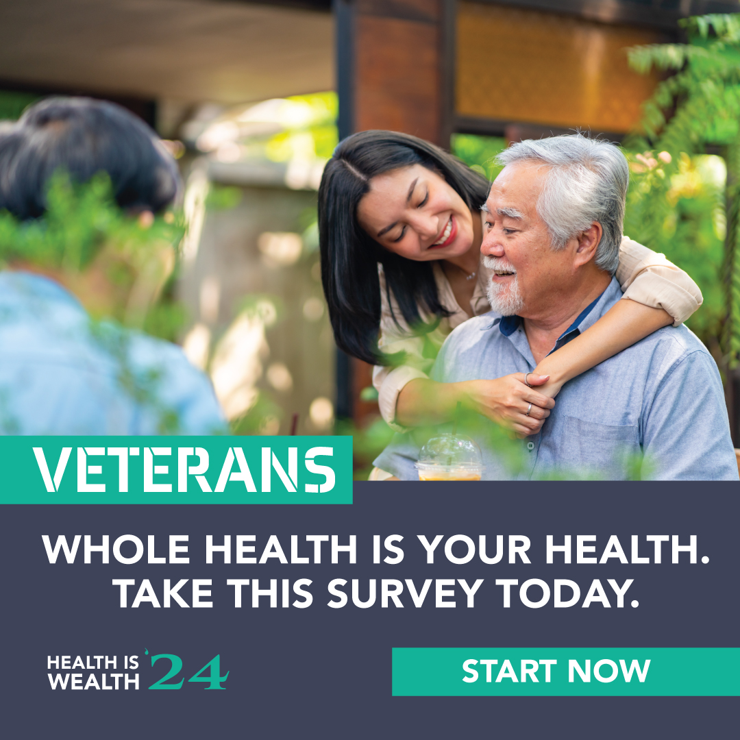 Veterans, what are your healthcare goals? Is it to manage pain, lose weight, improve mental health, or something else? Whole Health allows you to take charge of your health and discover what matters most to you in your healthcare journey. Take the Survey: go.psycharmor.org/pact-act-veter…