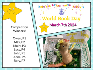 Congratulations to our World Book Day 2024 Competition Winners!