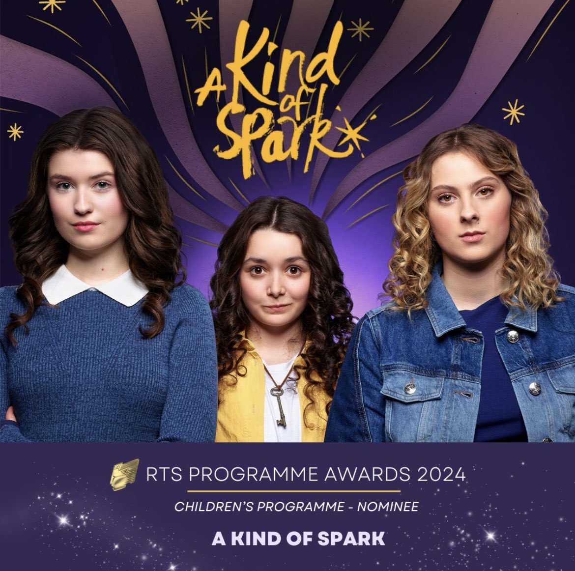 We're so excited to share that the live-action A Kind of Spark series has been nominated for an RTS Programme Award in the ‘Children's Programme’ category!

Congratulations Elle and all on team AKOS!