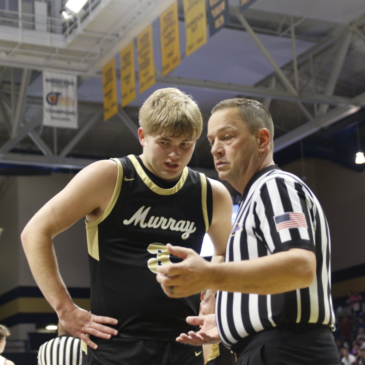 After @MurrayHSBBall's win over Carlisle County in the first round of the <a href="/mercy_health/">Mercy Health</a> First Region Tournament, senior forward <a href="/lincolnenglish_/">lincoln english</a> sits at 994 career points in his Tiger career, just six points shy of joining the Murray High 1000-Point Club.