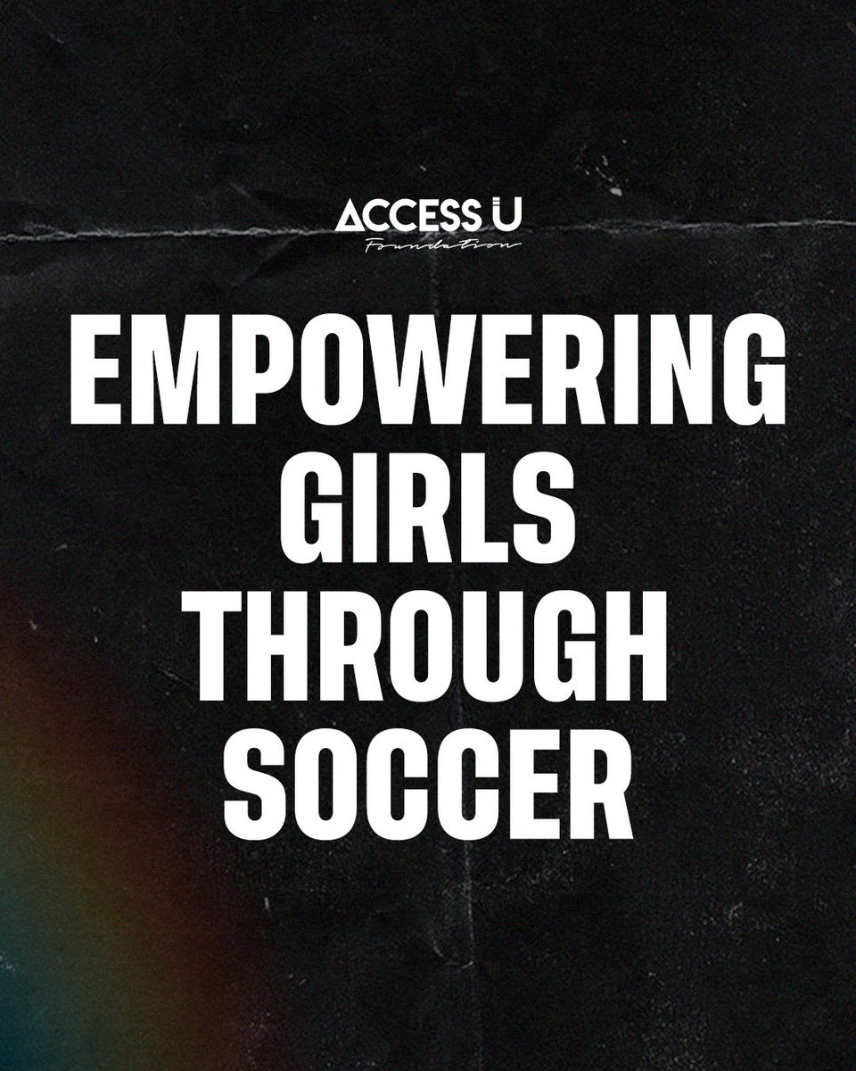 ACCESS__U's tweet photo. #InternationalWomensDay: Soccer need female representation; girls need female role models. #ACCESSUFoundation believes in every woman on and off the field. And it is our commitment to motivate them to play their game. Let’s create a better future for every girl dreaming of more. https://t.co/nNp9Q8kXBY