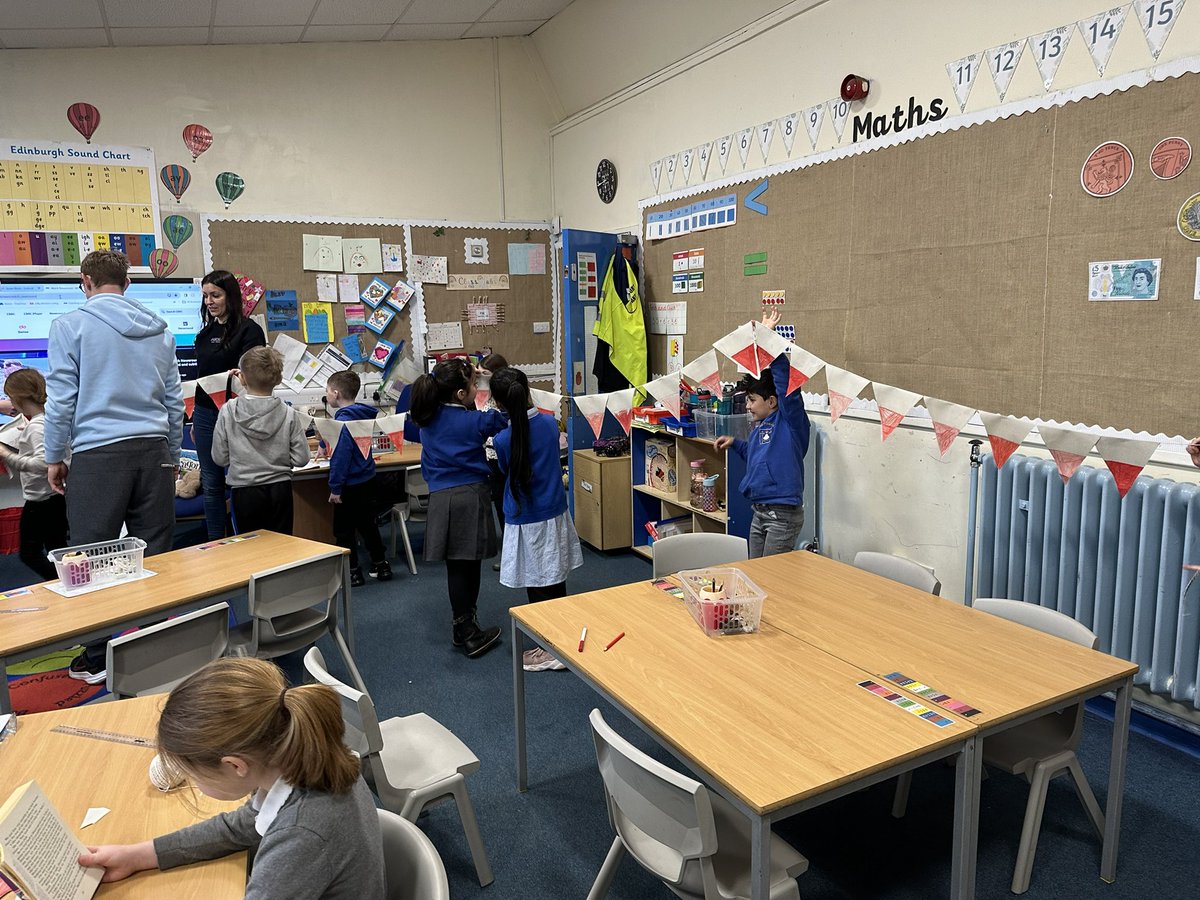 Primary 3 had a fantastic morning cooking and preparing for the food festival with our parent helpers.