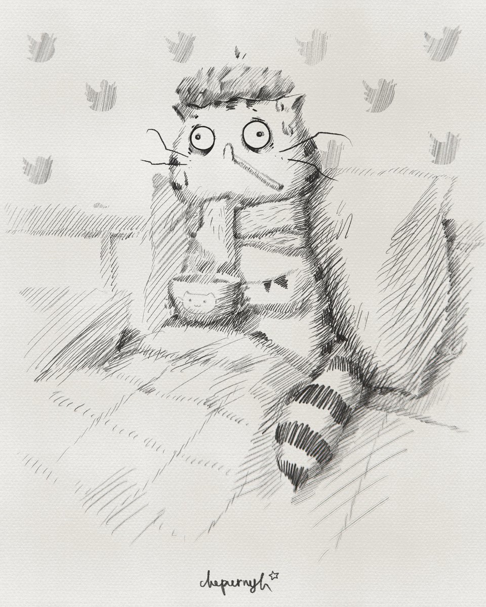 🤍 Cat life be like 🖤 B&amp;W

🤍 only these two pieces are remained on the primary for 3,33 tez 🥰

🤍 objkt.com/collections/KT…