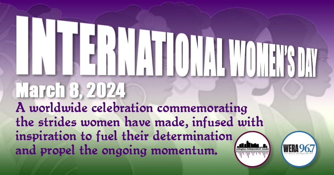 #CommunityMedia #RaiseYourVoice #AIM #ArlingtonIndependentMedia #WomenHistoryMonth2024 #internationalwomensday2024