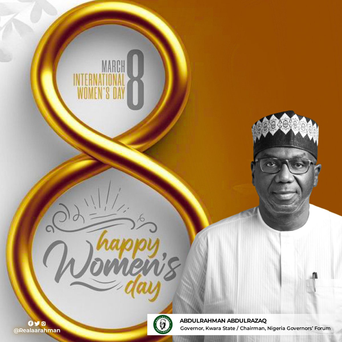 Today, as always, I join the rest of the international community to celebrate the ingenuity and strength of our women. Our administration has demonstrably lived the theme for this year’s celebration, ‘Invest in Women: Accelerate Progress’, and will continue to give everything