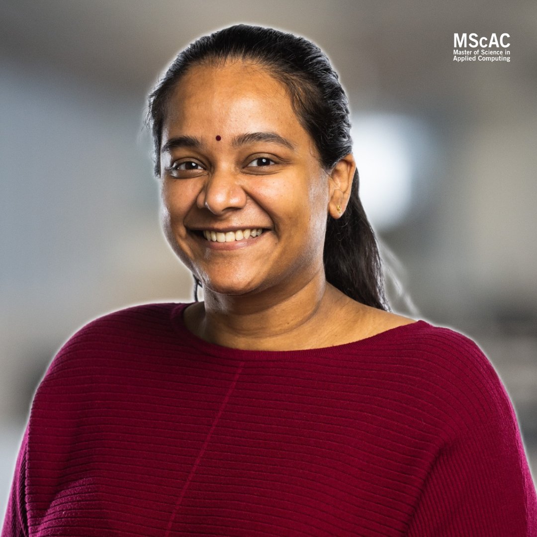 We are celebrating #InternationalWomensDay by highlighting Clara, Carolina, Qian, and Kavita who are some of the extraordinary women within MScAC who are making big strides and impacts within science and society.

Read more about their journey🔗 bit.ly/4c4kIbg