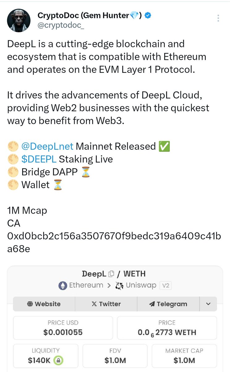 CryptoDoc (Gem Hunter💎) tweet media