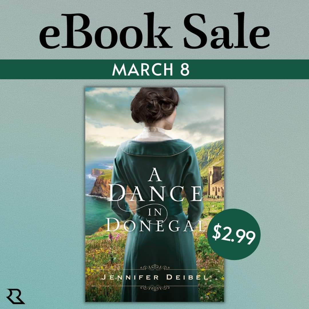 Today only!! Snag the e-version of the book that started it all for just $2.99!!!
<a href="/ThisGalsJourney/">Jennifer Deibel</a>
This deal is available wherever you prefer to buy ebooks!
.
#adanceindonegal  #histfic #ebooksale  #inspyromance #govisitdonegal  #onedaysale