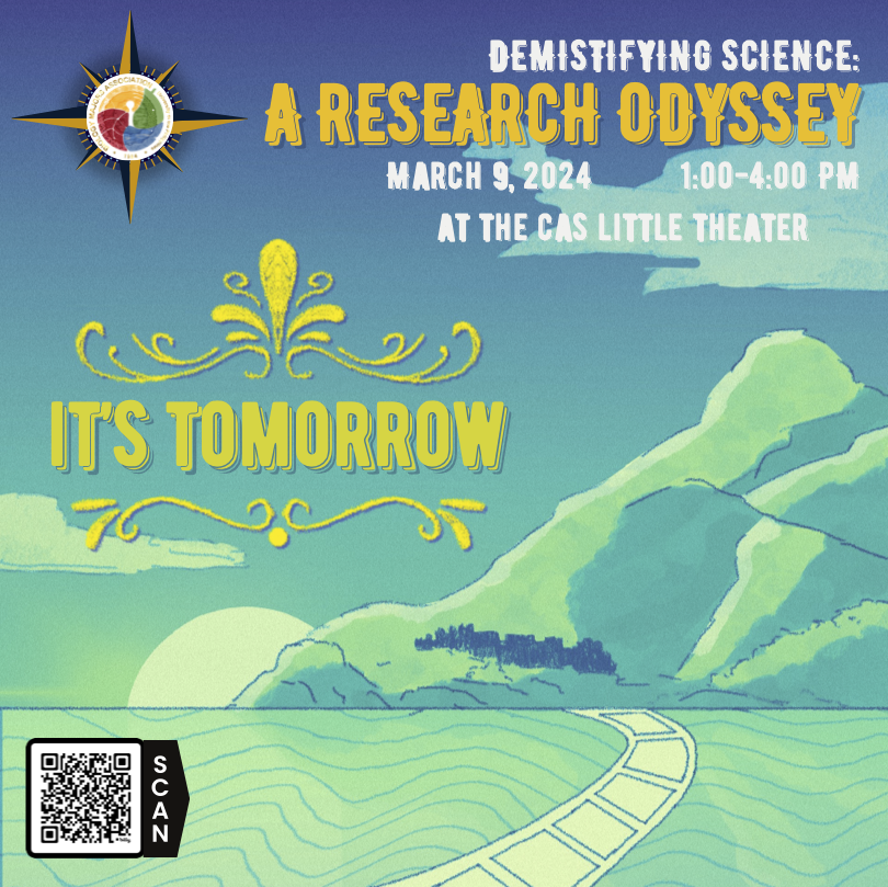 UPBiomas's tweet photo. Let your thirst for knowledge and adventure finally be quenched 📖🌏.

🕰️: 1:00 p.m.- 4:00 p.m
📍: UP Manila Little Theater

Register through this link ❗️❗️
https://t.co/34EUjONK7e

Pub by Jake Loquias &amp; Erin Gondra
Caption by Jake Loquias https://t.co/xMmUsz9LY2
