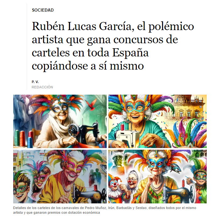 guillem33wlm's tweet photo. @Ayto_lAlcora ha concedit el premi del Concurs de Cartells de Setmana Santa i Pasqua a Rubén Alesandro Lucas García.

Investigueu un poquet que té una història boníssima.

https://t.co/dKeRpdcGDu https://t.co/bWxcT0Pcnx