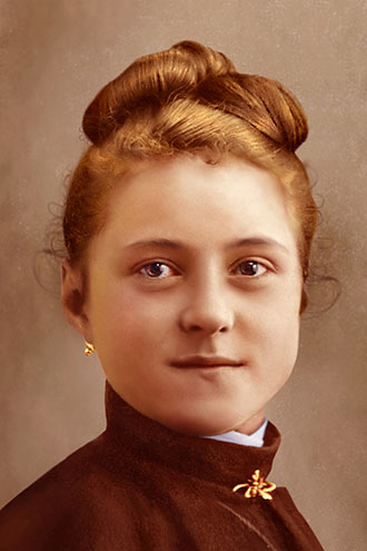 Sainte Thérèse de Lisieux.

#Journeedelafemme