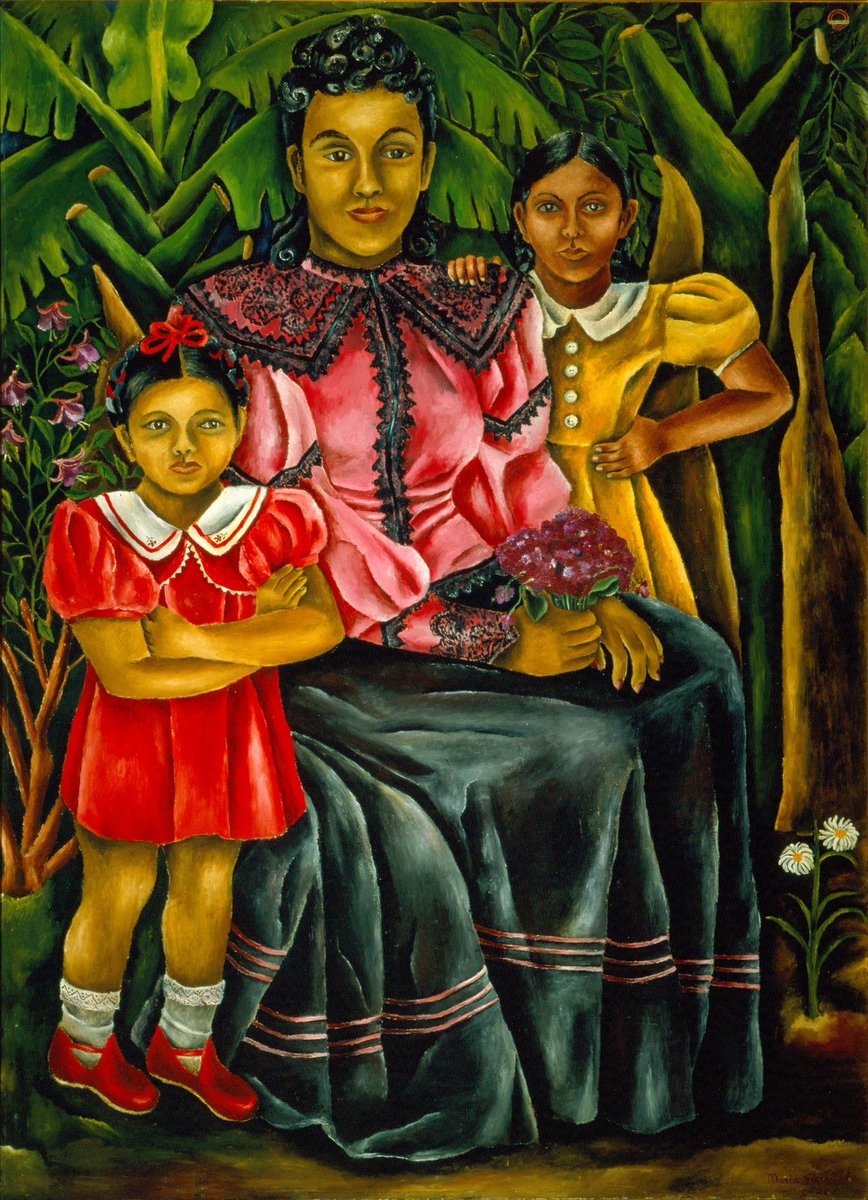 «He pintado siempre, por una verdadera necesidad de hacerlo, contra todos los obstáculos y por encima de todas las injusticias que la vida y la sociedad han puesto en mi camino, no obstante he pintado mucho».

#MaríaIzquierdo, pintora originaria de San Juan de los Lagos, Jalisco,