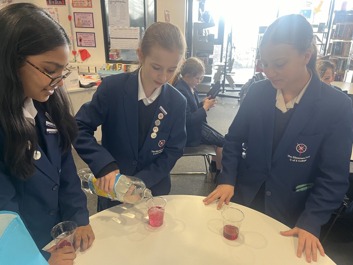 TheEPCollege's tweet photo. In Harry Potter Book Club this week, students got to take part in a scavenger hunt for potion ingredients, and then make their own edible potions! Students had a great time.

Harry Potter Book Club takes place in The Library every Wednesday after school and is available to all. https://t.co/SZuDouxPU2