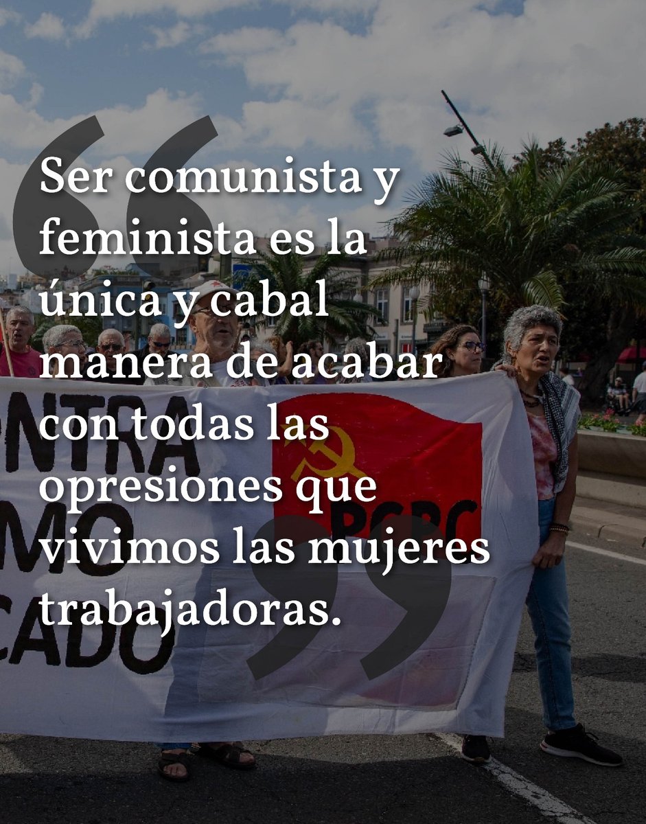 JCPE_Comunista's tweet photo. ✊💜8 de marzo. Día Internacional de la Mujer Trabajadora.
#8DeMarzo https://t.co/x6Xi1pnCqw