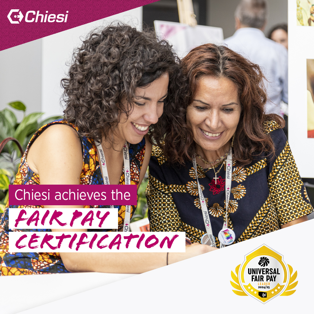 Today is #InternationalWomensDay and we are proud to announce that Chiesi has been recognised with the Universal Fair Pay Leader status, demonstrating our commitment to fair pay and gender equality! 👉 chiesi.com/en/chiesi-inve… #ChiesiThePlaceToBe #IWD2024 #InspireInclusion