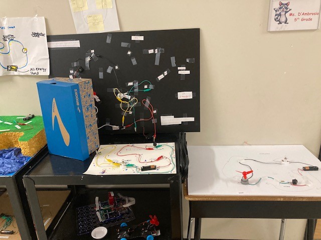 RedlandOaksES's tweet image. 5th graders @RedlandOaksES are rockin&apos; the electrical circuits in science. Awesome work! 🦝@NEISD  #neisd