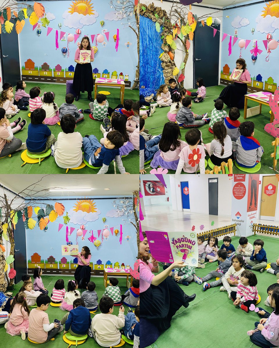 Mathazone ormanında Bayan  7️⃣🎀nin arkadaşlarıyla birlikte Tavşan Toto🐰 için hazırladığı “Yaş Günü Partisi”ne  bizler de keyifle eşlik ettik.🎉🌸💗💝 
<a href="/BkOmerli/">BK Ömerli Kampüsü</a> 
<a href="/burcinertik/">Burçin Ertik</a> 
<a href="/mturanoznacar/">Mehmet Turan ÖZNACAR</a> 
#bkokulöncesi 
#heranimdabahcesehir