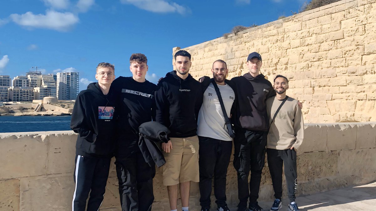 HABIBI, COME TO MALTA 🇲🇹 Our Rainbow 6 squad is ready for the Malta Cyber Series starting today 🌞 #SecretR6 #MCSR6
