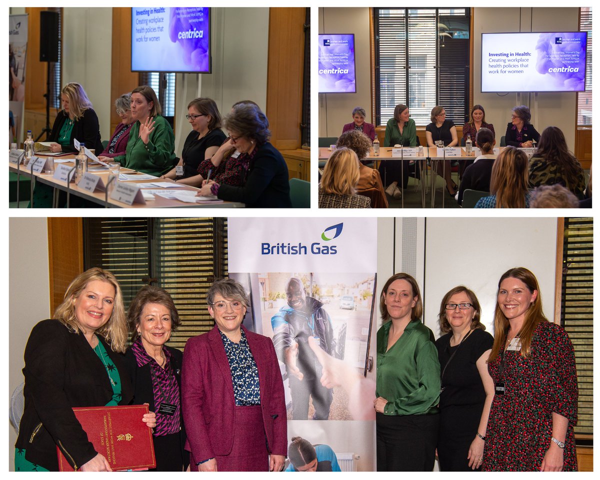 Investing in Women’s Health💗 Earlier this week, we co-hosted a panel in Parliament for International Women's Day. Alongside the All Party Parliamentary Group for Women and Work, we discussed the importance of ‘Investing in Health: Creating Workplace Health Policies that Work…