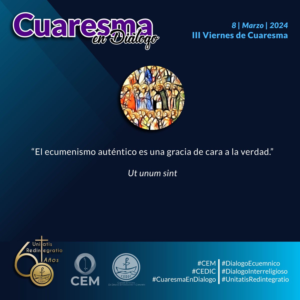CedicCem's tweet photo. #CuaresmaEnDialogo
#CEDIC
#CEM
#DialogoEcumenico
#DialogoInterreligioso
#UnitatisRedintegratio https://t.co/xc3kWNuSvd