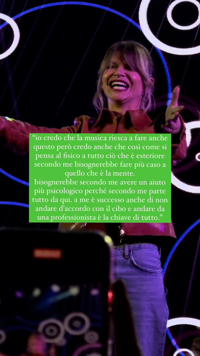 voi non avete idea di che brivido ho sentito appena lola ha introdotto la domanda su questo discorso, non ve lo so spiegare.
grazie. grazie per averne parlato. grazie per sempre. 💜
<a href="/AmorosoOF/">Alessandra Amoroso</a> <a href="/ManolaMoslehi/">Manola Moslehi</a>