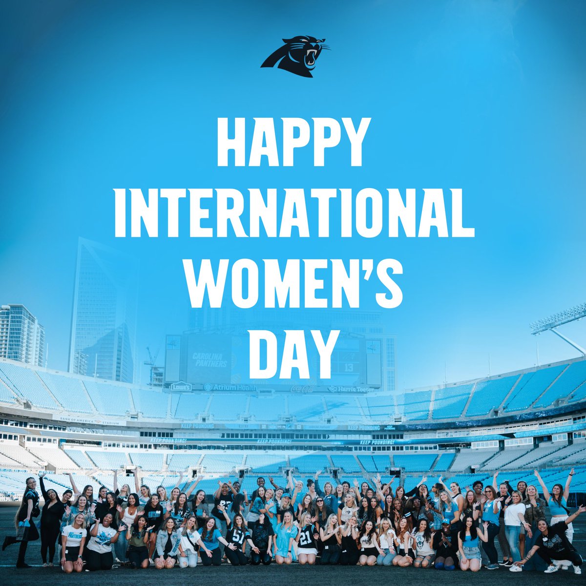 Happy International Women’s Day! Our community is stronger with you! 💪🏻💙 #KeepPounding