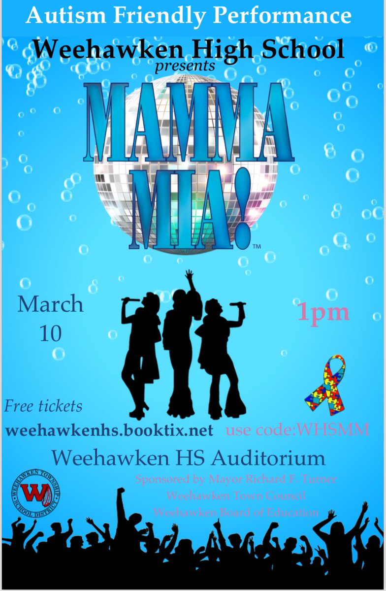 BriannaReganEDU's tweet image. Join us this Sunday for an Autism Friendly showing of Mamma Mia! #AllKids 🧩