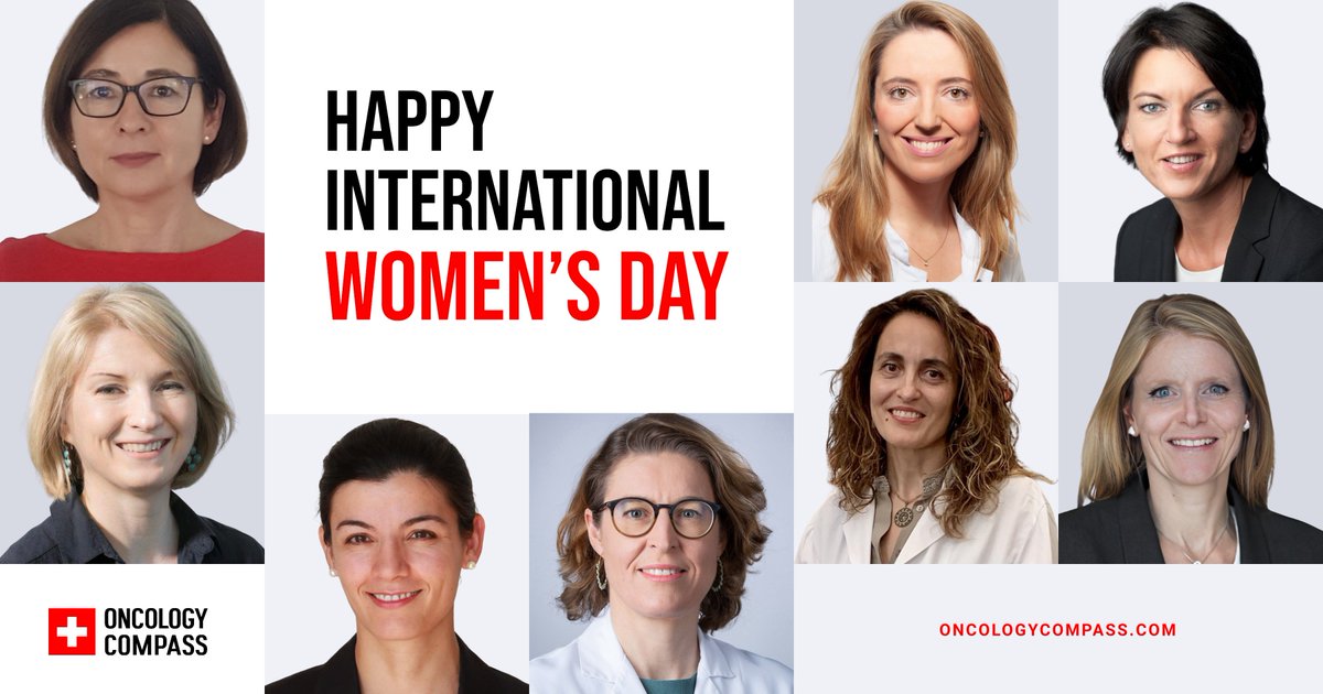 Today, we celebrate #women leading in medicine, reshaping healthcare with their brilliance and dedication. At #OncologyCompass, women make up half of our scientific board and the majority the rest of our team. Here's to their achievements. #WomensDay